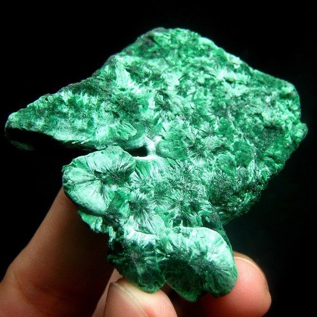 deep green MALACHITE crystal,mineral  maah1ibz078  