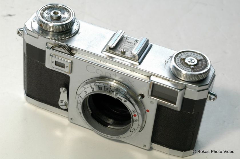 Zeiss Ikon camera body rangefinder Contax II IIa  