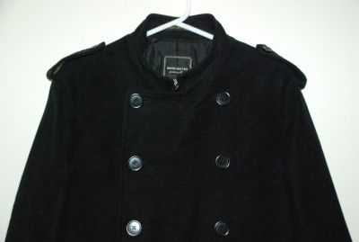 595 MARIO MATTEO COTTON PEA COAT JACKET SIZE XL 54  