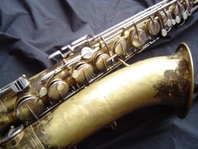 Vintage Martin Indiana Tenor Sax   Killer Horn w/ Tenor Madness 