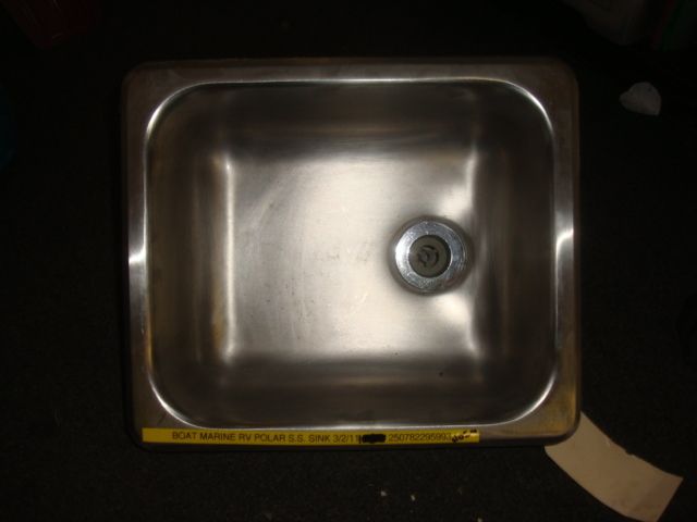 Marine Boat RV Polar Stainless Steel Sink  