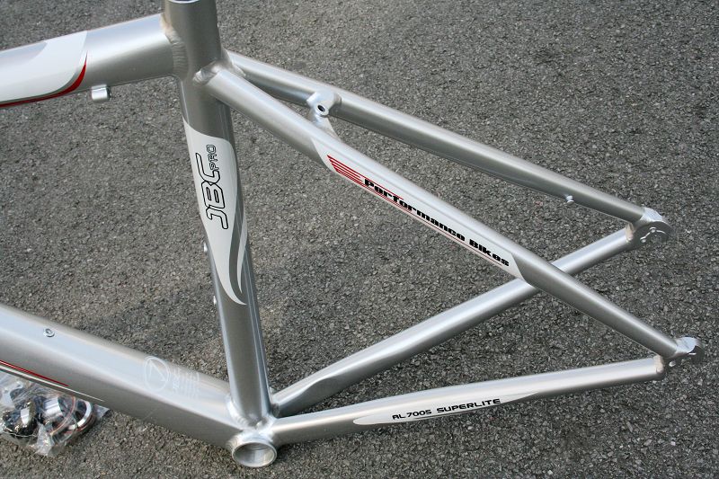 JBC Breezer Alloy Road Race Frame with Carbon Fork 54cm silver  