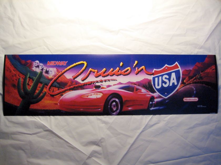 Cruisin Crusin Cruisn USA Jamma Arcade Pcb Works 100%  