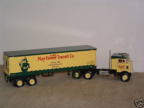 MAYFLOWER KENWORTH KW w TRAILER First Gear MINT 1st  