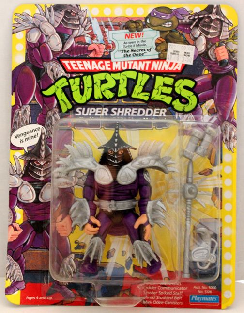 TMNT SUPER SHREDDER TEENAGE MUTANT NINJA TURTLES MOC UNPUNCHED 