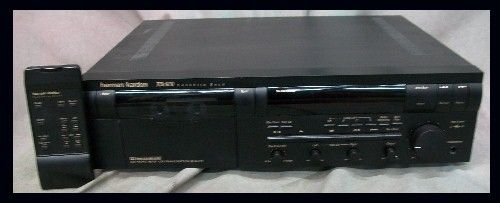   Cassette Deck. Single Tape Port Come With Remote.   Item Number7036