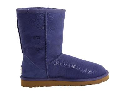 NIB UGG CLASSIC SHORT KIMONO WOMENS BOOTS SHOES MEDIEVAL BLUE 5 6 7 8 