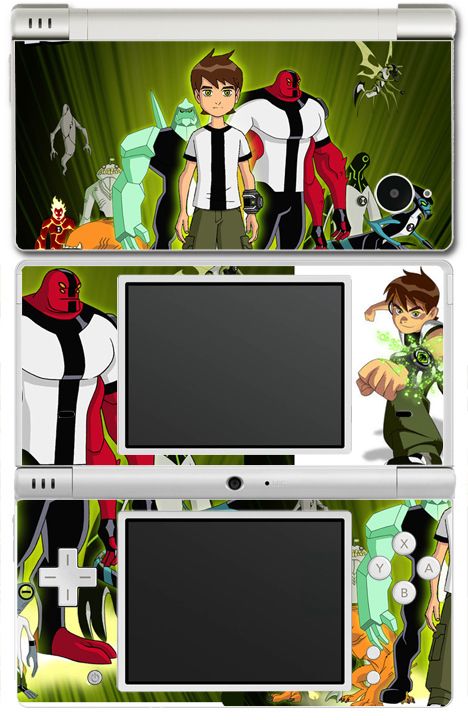 Nintendo DSi Ben 10 Alien Force Skin ten Cover dsiben10  