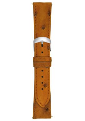 Accessories 19OS03M Unisex Strap 19MM Matte Cognac Ost  