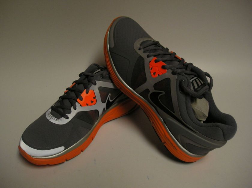   Nike Lunarglide+ 3 SHIELD (cool grey/reflective silver/orange)  