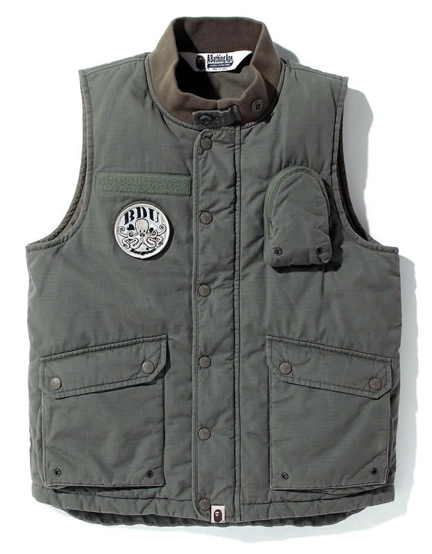 Bathing Ape Army Vest   Medium   Bape Wtaps NBHD Billionaire Boys 