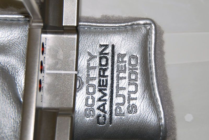 Customized Putter, Weights, Grip and Headcover.