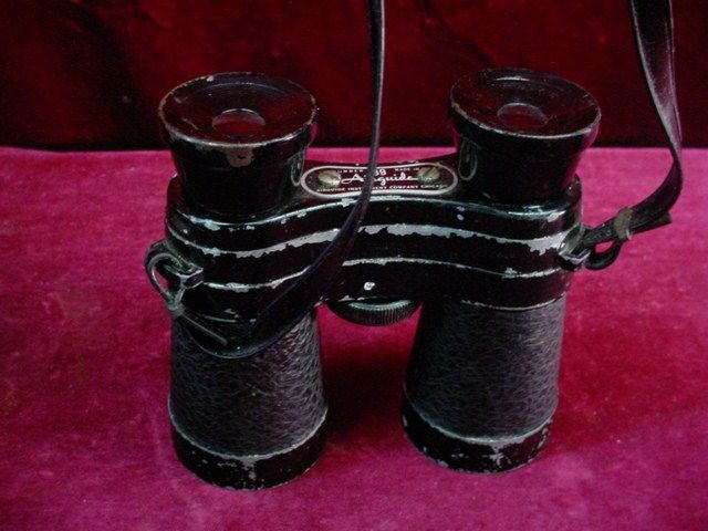 Vintage AIRGUIDE Number 39 Optical Pocket BINOCULARS Field Glasses 