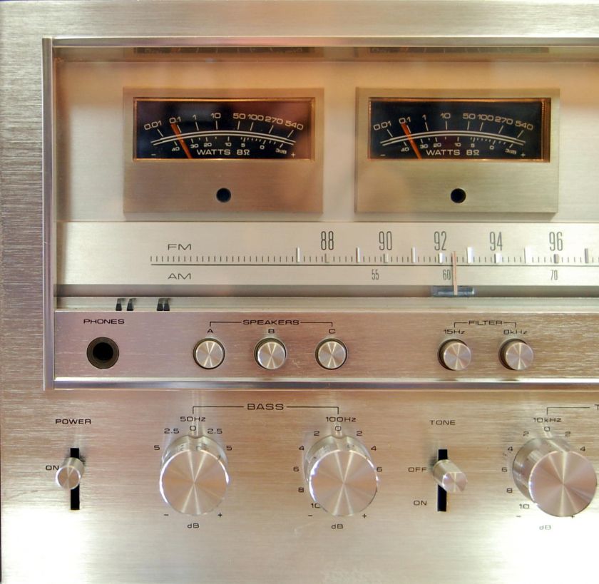 RESTORED Beautiful Pioneer SX 1980 270WPC Stereo Receiver  