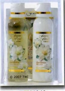 Hawaiian Gardenia Scented 3 Pc Bath Set NEW  