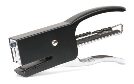 Kikkerland Dog Stapler Hand Held BLACK/CHROME Steel 612615039919 