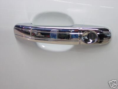 NEW FORD C MAX C MAX CHROME SIDE 4 DOOR HANDLE TRIM COVER KIT SET 