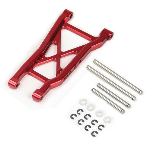 Traxxas Alum Rear Lower Arm TRX 1/10 Slash   Red   4126R  