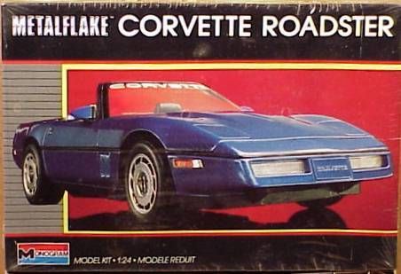 Monogram 1/24 #2742 M/F Corvette Roadster NIB  