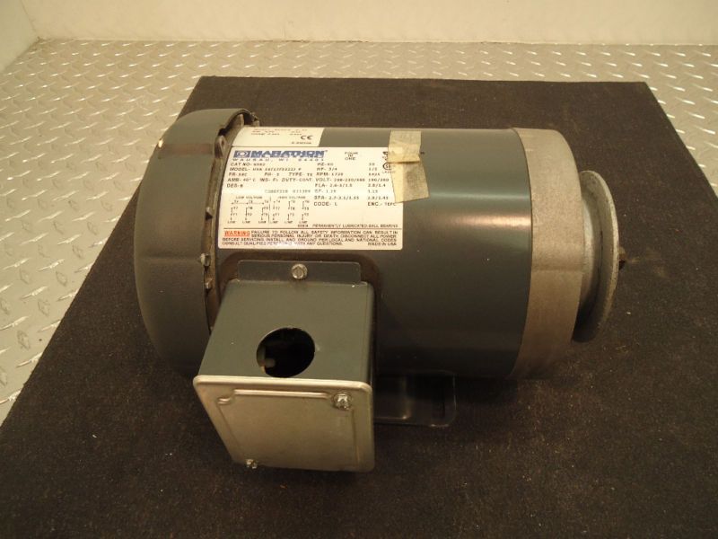 MARATHON ELECTRIC MOTOR 3/4 HP HVA 56T17F5322J P  