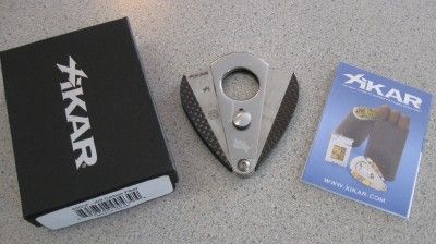 NEW Xikar Xi3 Cigar Cutter CARBON FIBER & Stainless  