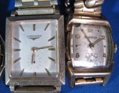   GF Back, Waltham, Elgin, Bulova (2), Timex Quartz Watch Lot G  