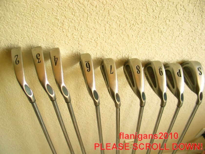 CALLAWAY s2h2 irons 2 3 4 6 7 8 9 pw sw   