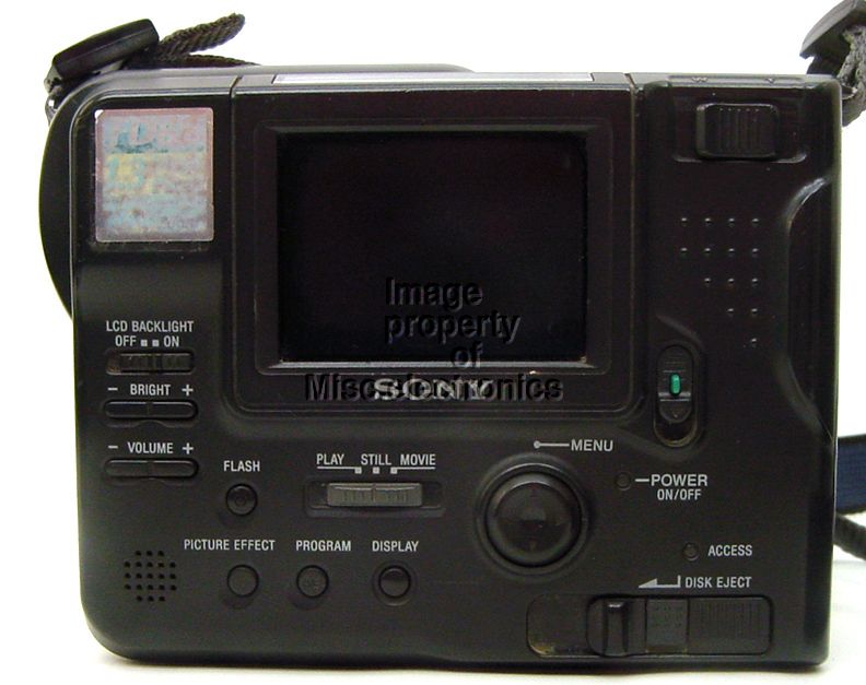 Sony DIGITAL CAMERA Mavica MVC FD88 1.3 MP 16X ZOOM gg 0027242556744 