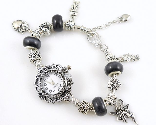 Charm Watch Style Bracelet Fit European Bead 20cm WP01  