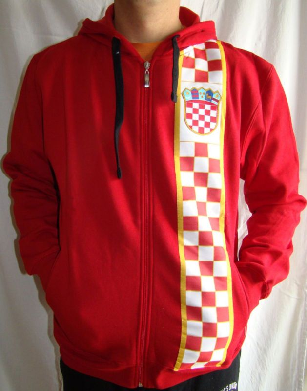 Croatia Hrvatska sweater sweatshirt embroidered  