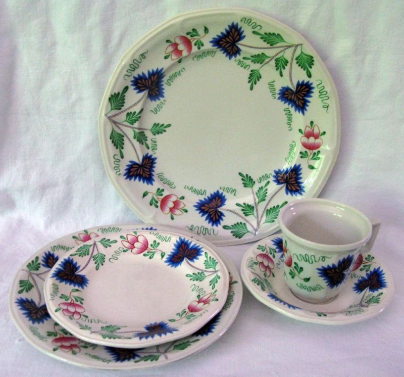 Vintage Simpsons Greenfield Village China Place Setting  