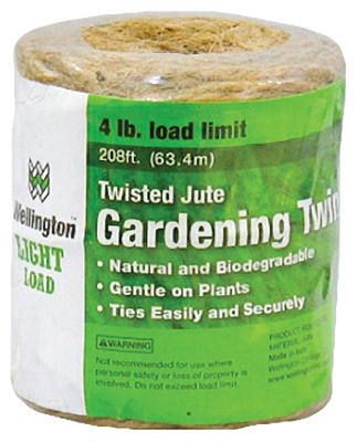 LOT SALE 12 ROLLS 208 BROWN JUTE GARDEN TWINE 14255  