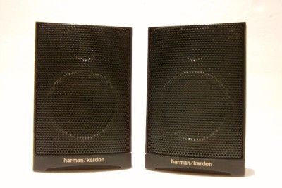 Clean Pair of HARMAN KARDON SAT TS1 Speakers  