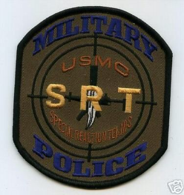 USMC MILITARY POLICE SPECIAL REACTION TEAM SRT PATCH  