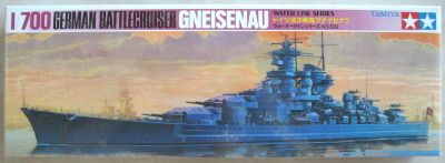 Tamiya 1/700 GNEISENAU German Battlecruiser #77520  