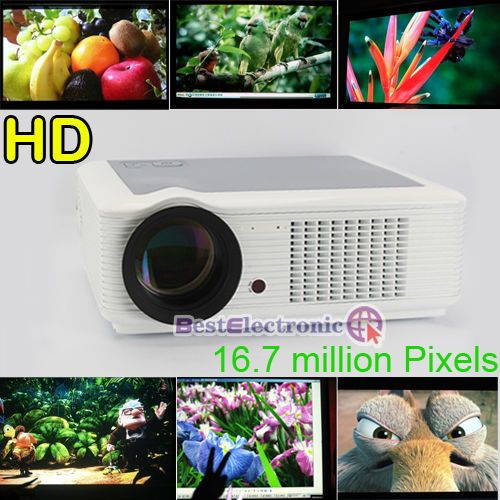 New High Pixel 800X600 LED Wireless All TV System 100W HD Home Theatre 