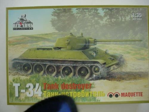 35 Russian T 34 Tank Destroyer 57mm gun Soviet WW2  