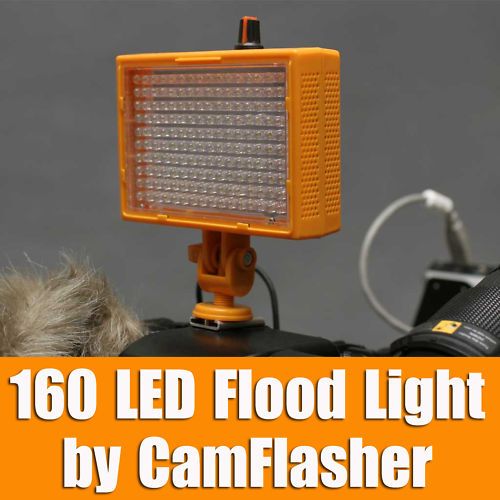 160 LED VIDEO LIGHT Canon GL1 GL2 XL1 XL1s XL2 XL H1 XH A1 XA10 XF305 