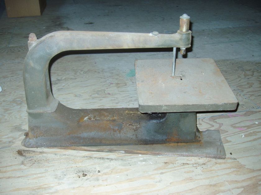 ANTIQUE VINTAGE SCROLL SAW  