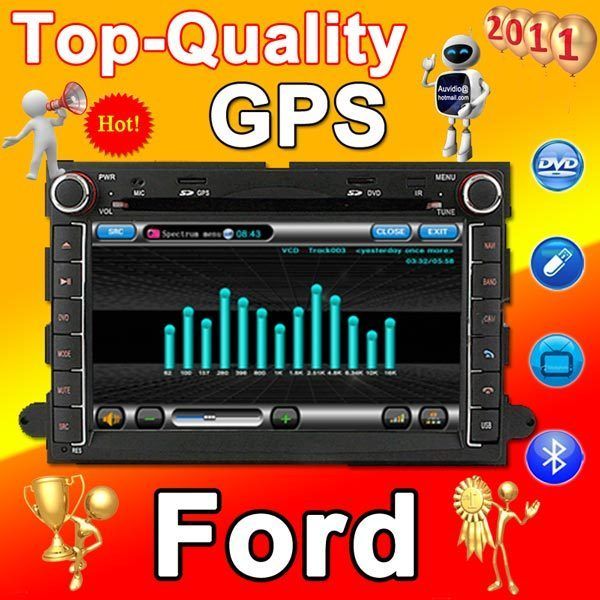 Ford Fusion GPS Navi player CAR DVD RADIO 2Din 2011Map  