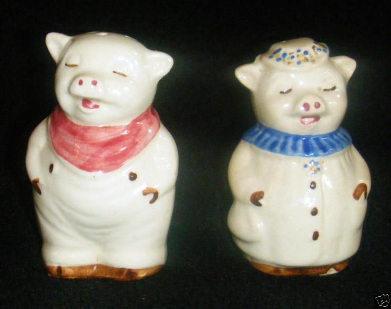 1950s Shawnee Smiley&Winnie S&P Shakers Excellent Cond  