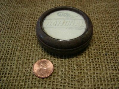 Vintage Shuffleboard Puck Antique Cast Iron Sports RARE  