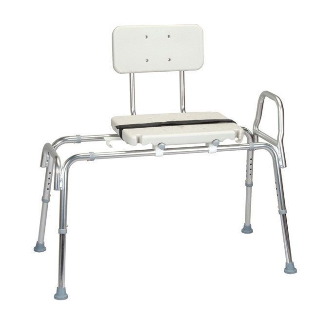 Sliding Transfer Bench Bath Tub Shower Seat 400 lb  