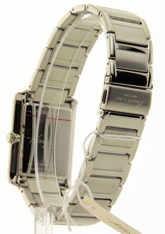   KENNETH COLE STAINLESS STEEL NEW SLIM WATCH KC3853 020571035881  