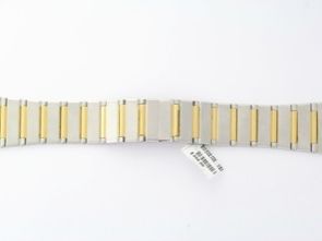 Bulova 25mm Two Tone Stainless Steel Watch Band 6.25  