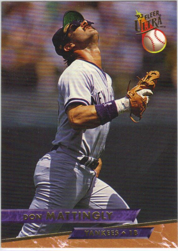 DON MATTINGLY 1993 FLEER ULTRA #244 NEW YORK YANKEES  