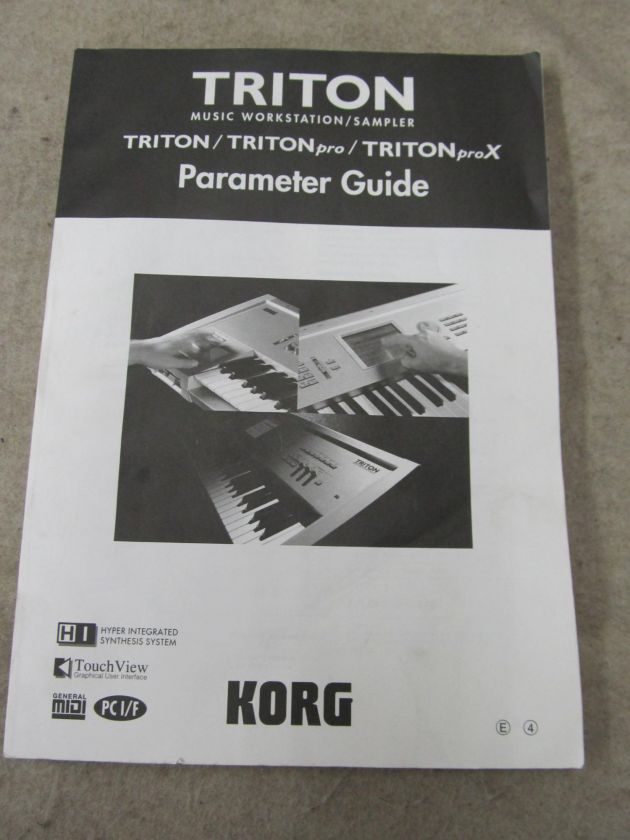 Korg Triton Pro 76 Key Music Workstation Sampler 603384018083  