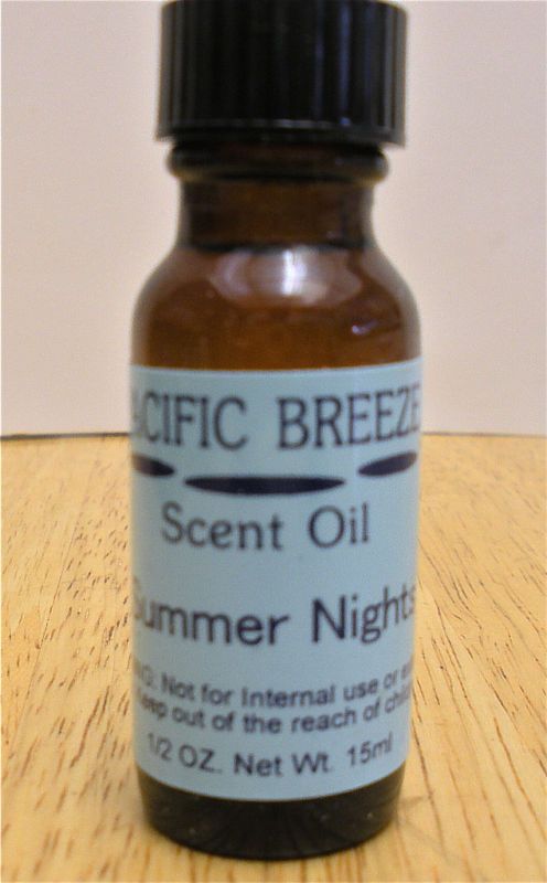 PACIFIC BREEZE SUMMER NIGHT SCENT OIL FOR OIL BURNER  