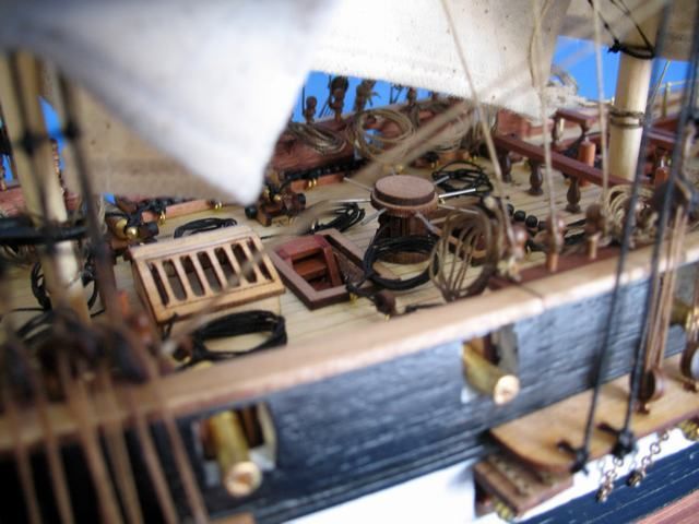 Uss Constellation 37 Model Tall Ship Wooden Ship  