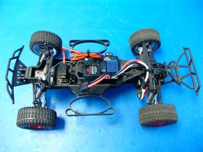 Team Losi Mini ReadyLift SCT 1/16 R/C RC Electric BL 2.4GHz WELL USED 